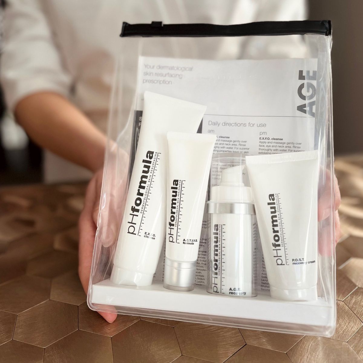 Skincare routine pHformula kit